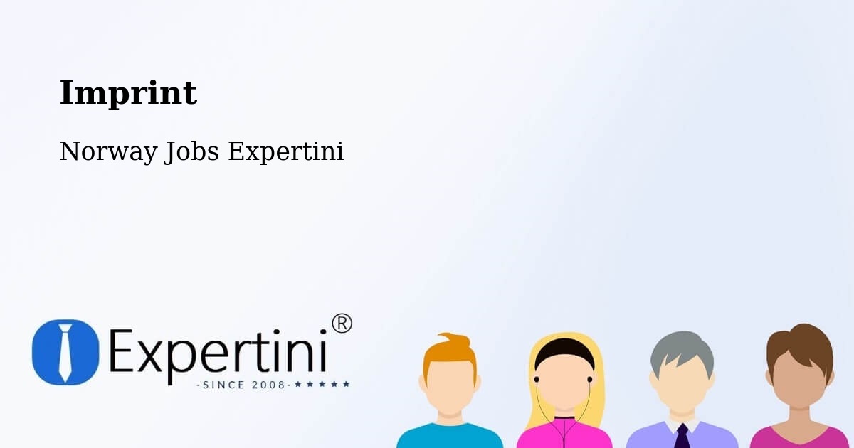 Imprint - Norway Jobs Expertini
